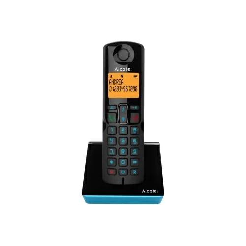 TELEFONO CORDLESS ALCATEL S280 SOLO BLUE VIVAVOCE