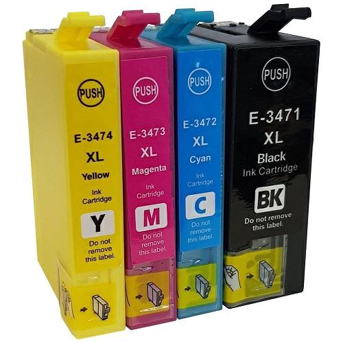 FOR USE IN EPSON C13T3472 CIANO PER WF-3720 WF-3720DWF