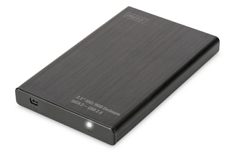 BOX ESTERNO USB2.0 X HDD/SSD 2.5